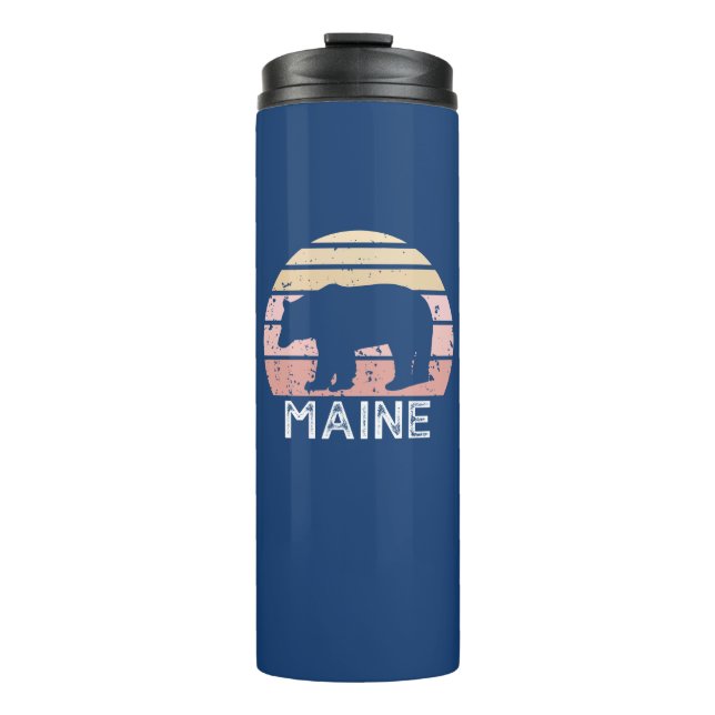 Maine Bear Thermal Tumbler (Front)
