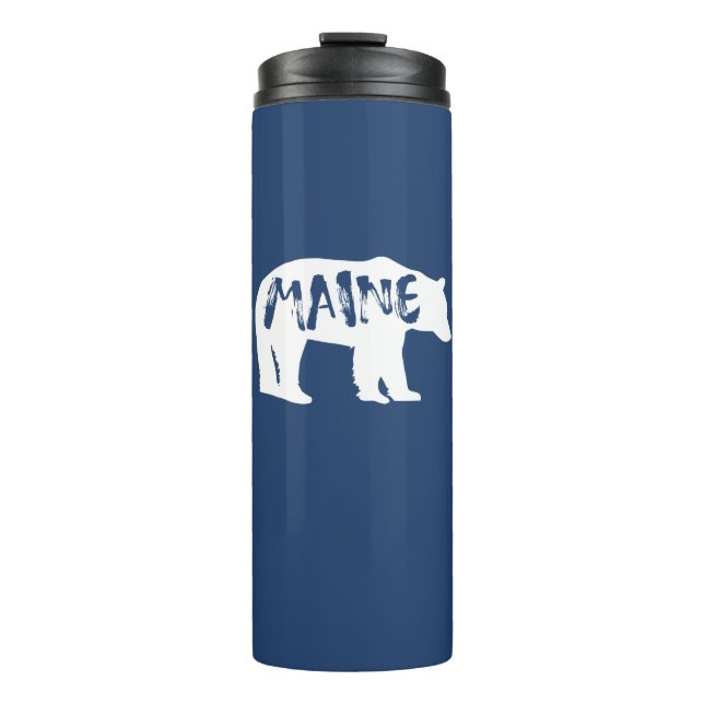 Maine Bear Thermal Tumbler (Front)