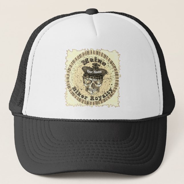 Maine Biker  hat (Front)