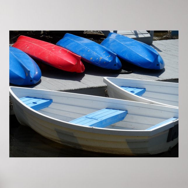 Maine Boats Poster (Front)