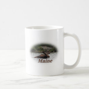 Maine Bull Moose Coffee Mug