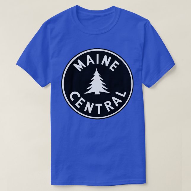 Maine Central Railroad 7 T-Shirt (Design Front)