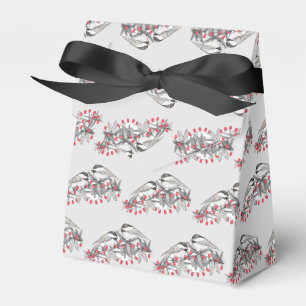 Maine Chickadee Bird Winter Christmas Holiday Snow Favour Box