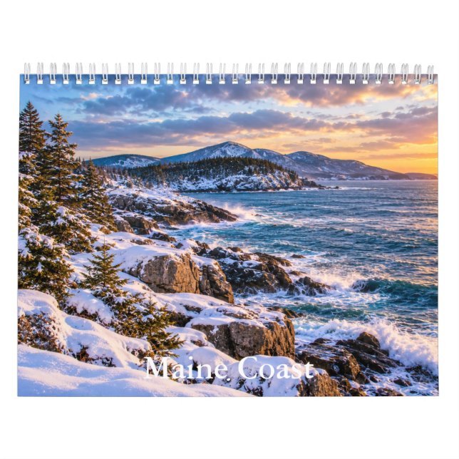 Maine Coast Calendar  (Cover)