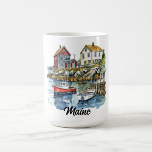 Maine coast coffee mug