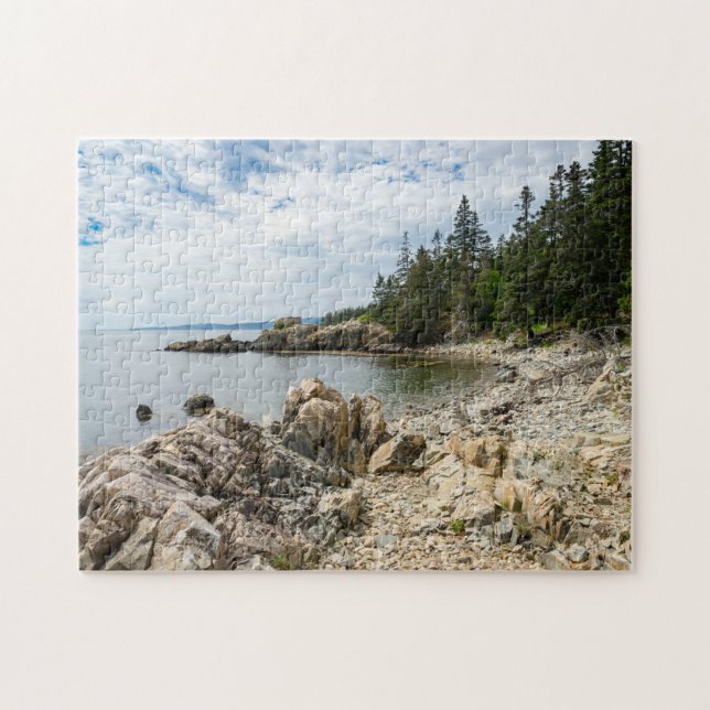 Maine coast jigsaw puzzle (Horizontal)