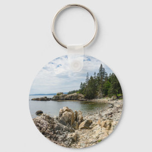 Maine coast key ring