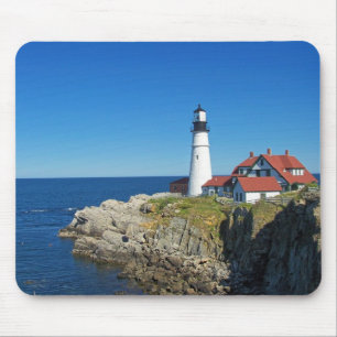 Maine Coastal Lighthouse Mouse Mat