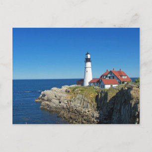 Maine Coastal Lighthouse Postcard