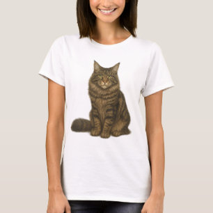 Maine Coon Brown Blotched Tabby T-Shirt