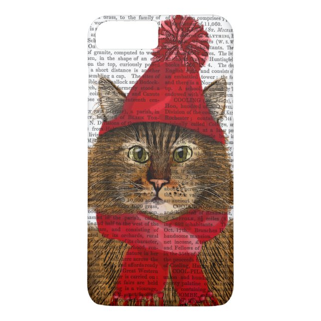 Maine Coon Cat Case-Mate iPhone Case (Back)