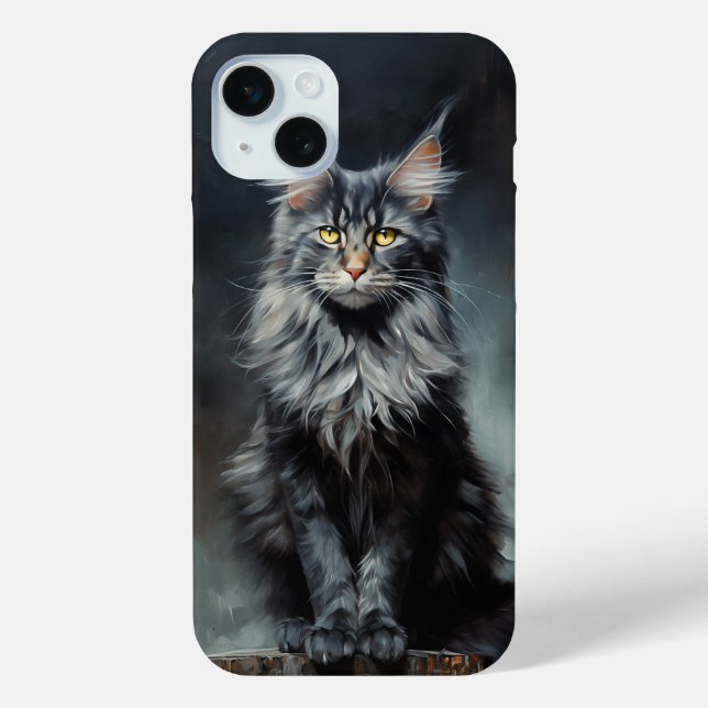 Maine Coon cat Case-Mate iPhone Case (Back)