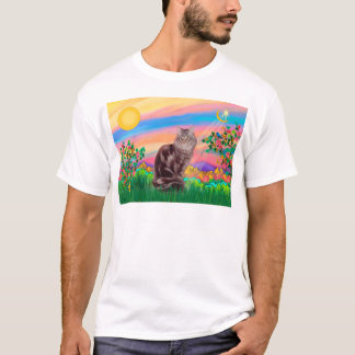 Maine Coon Cat - Day Star T-Shirt