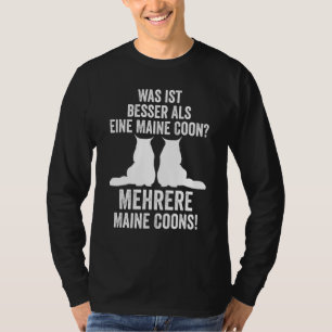 Maine Coon Cat Friend Sayings T-Shirt