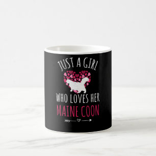 Maine Coon Cat Gifts For Women   Main Coon Lover Coffee Mug