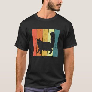 Maine Coon Cat Lover Retro Vintage T-Shirt