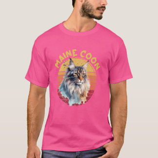 Maine Coon Cat Lovers Maine Coon cats Owner T-Shirt