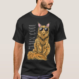 Maine Coon Cat  Main Cool  T-Shirt