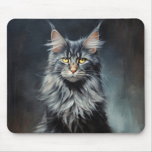 Maine Coon cat Mouse Mat