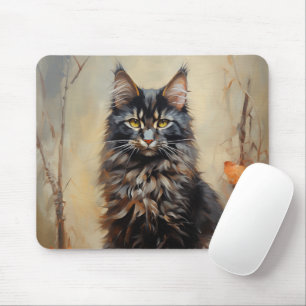 Maine Coon cat Mouse Mat
