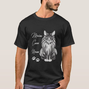 Maine Coon Cat Mum T-Shirt