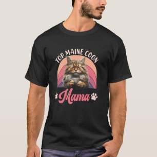 Maine Coon Cat Mum TOP MAINE COON MAMA Vintage