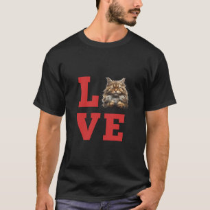 Maine Coon Cat Owner LOVE Maine Coon Cat Mum T-Shirt
