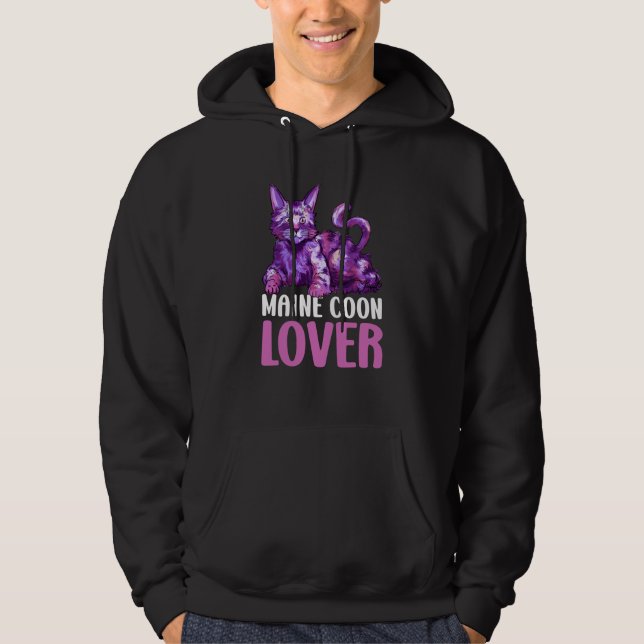 Maine Coon for Cat Hoodie (Front)