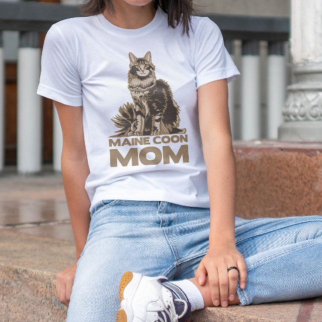 MAINE COON MOM T-Shirt (Creator Uploaded)