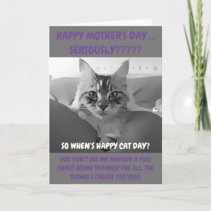 Maine Coon Mother’s Day Card