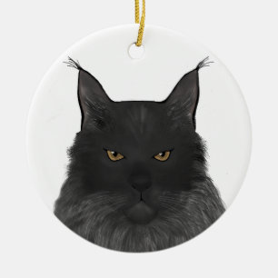 Maine Coon Ornament