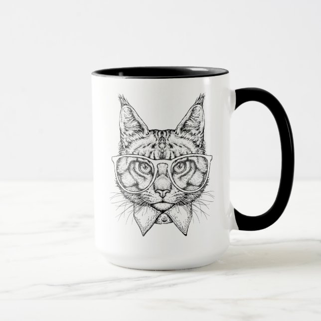 Maine Coon Portrait Mug (Right)