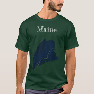 Maine Counties & Interstates T-Shirt