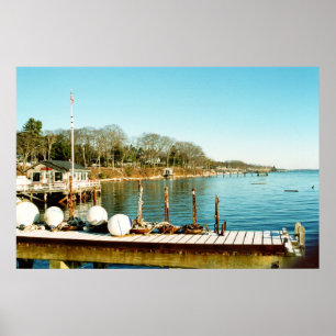 Maine Dock 2 Poster