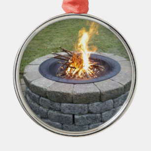 Maine FirePits! Metal Tree Decoration