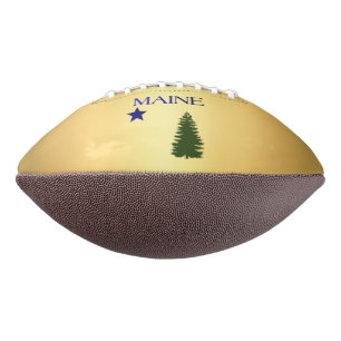 Maine flag(1901) american football