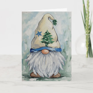 MAINE FLAG GNOME CARD