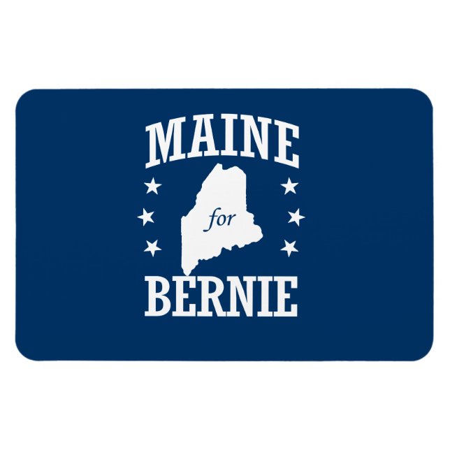 MAINE FOR BERNIE SANDERS MAGNET (Horizontal)