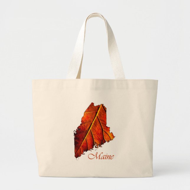 Maine Gift Bags | Maine Foliage Photo Gifts (Front)