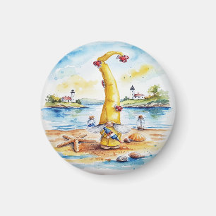 Maine Gnome Magnet