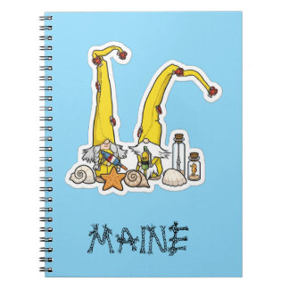 Maine Gnomes Welcome Home Notebook
