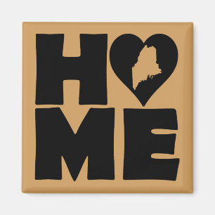 Maine Home Heart State Fridge Magnet