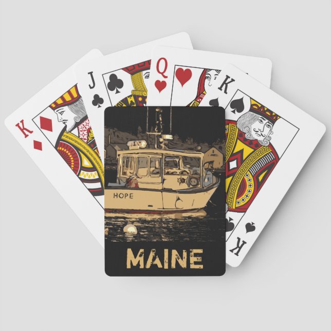 MAINE - HOPE PLAYING CARDS (Back)