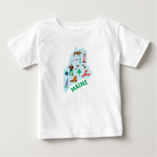 Maine Icons Baby T-Shirt