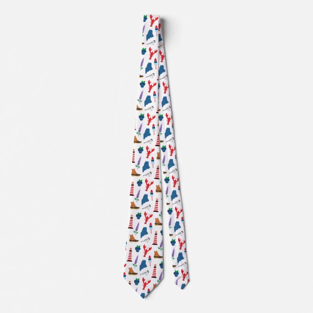 Maine Icons Tie (Front)