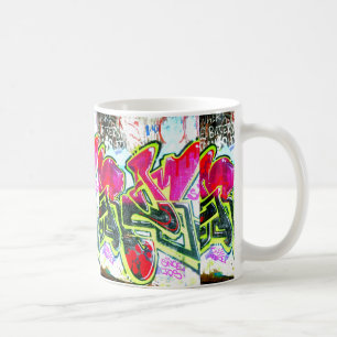 Maine island graffiti mug
