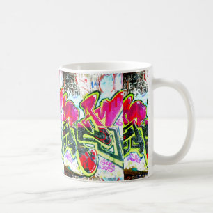 Maine island  graffiti mug