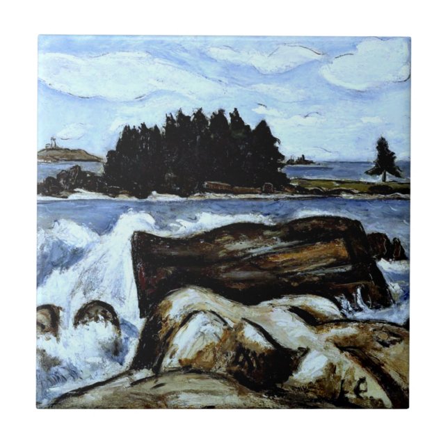 Maine, Jotham's Island, Tile (Front)