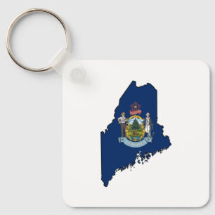 Maine Key Ring