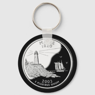 MAINE KEY RING